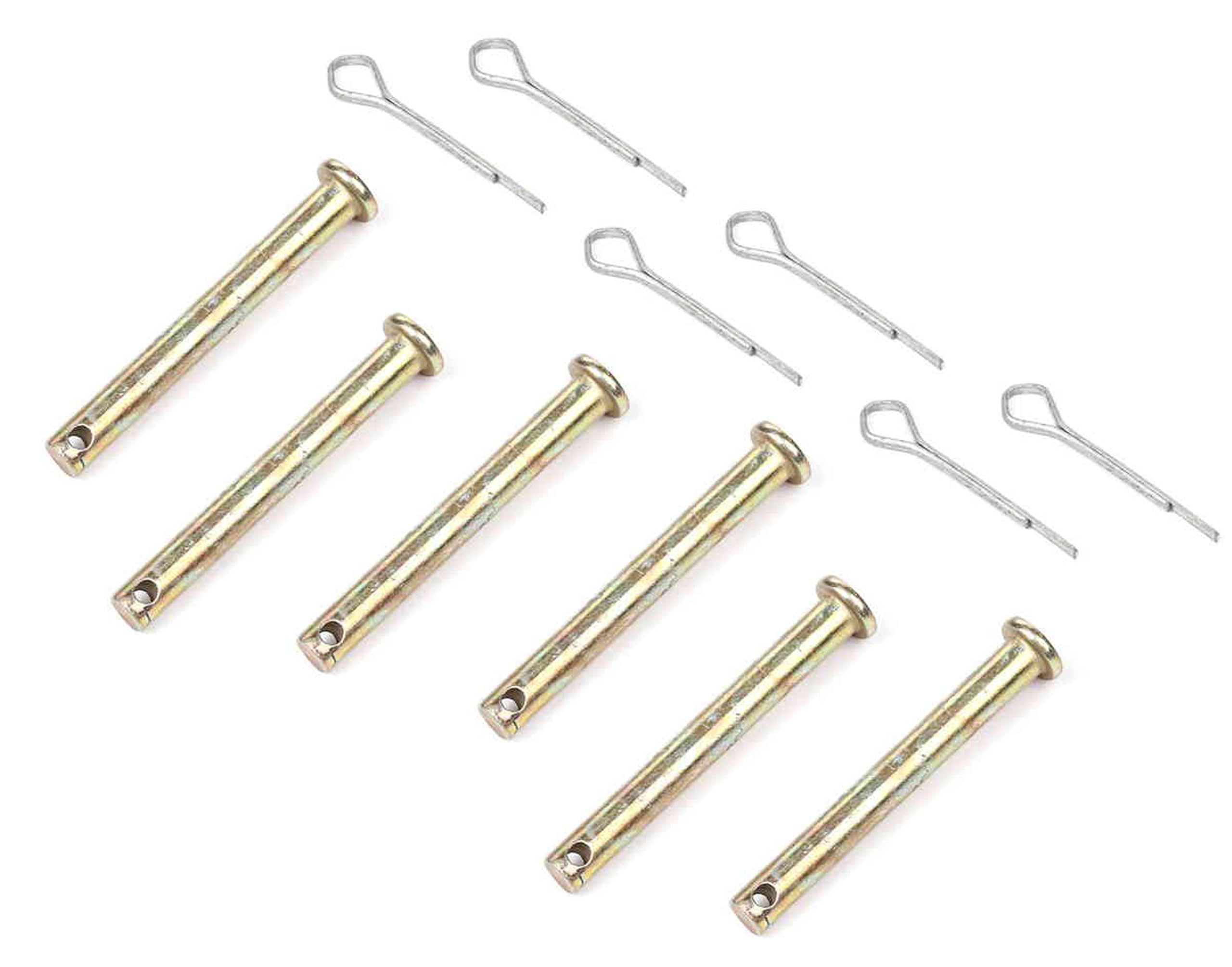 Amazon | 農機具 連結用 ピン メッキ加工2種 6組セット( 丸頭ピン